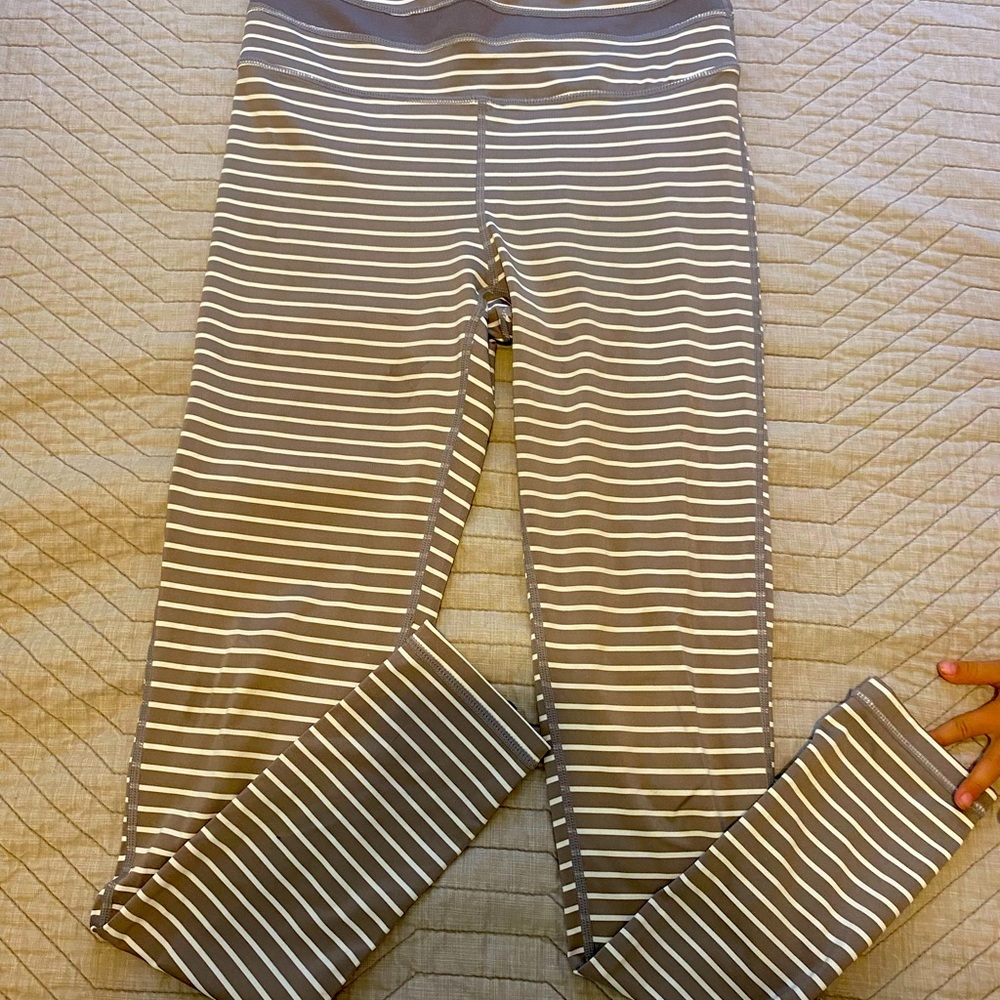 Carly Jean striped leggings